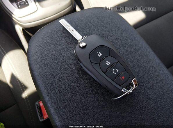 KL77LGEP3SC312039 2025 CHEVROLET TRAX White Առջևի վահանակի տեսք