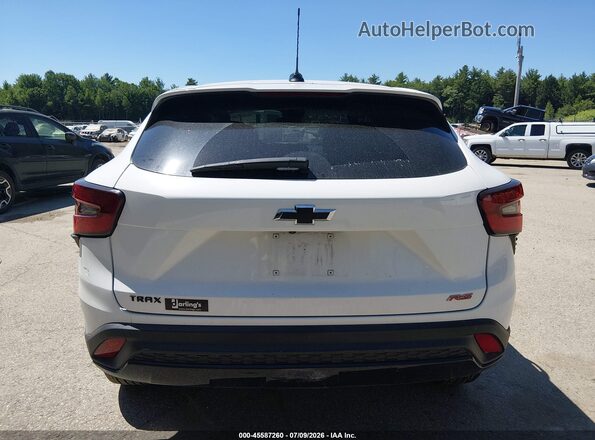 KL77LGEP3SC312039 2025 CHEVROLET TRAX White 
