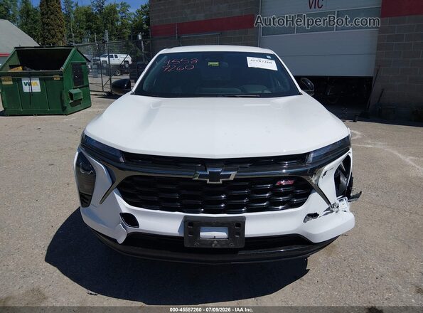KL77LGEP3SC312039 2025 CHEVROLET TRAX White Սալոնի հետևի տեսք