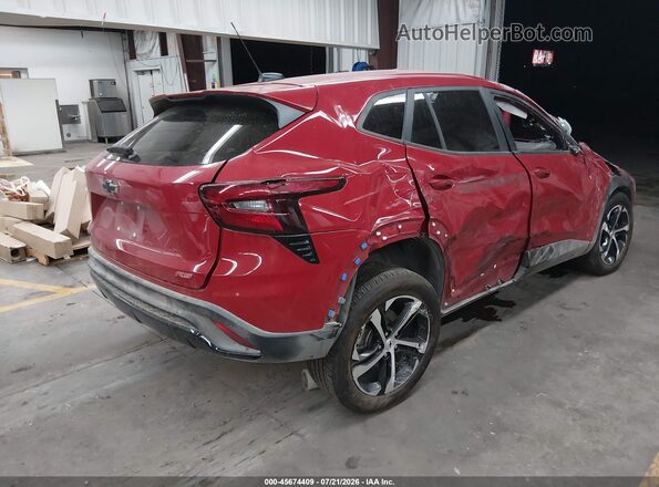 KL77LGEP3TC046331 2026 CHEVROLET TRAX Red უკანა მარჯვენა