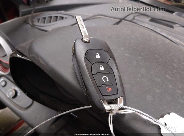 KL77LGEP3TC046331 2026 CHEVROLET TRAX Red წინა პანელის ხედი