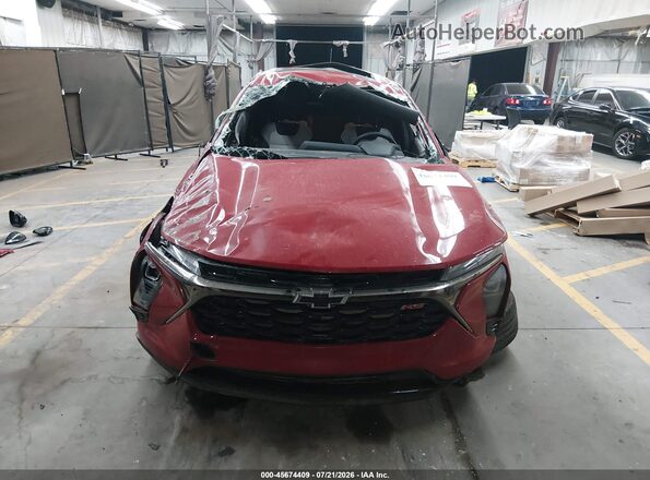 KL77LGEP3TC046331 2026 CHEVROLET TRAX Red უკანა სალონის ხედი