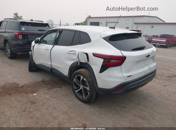 KL77LGEP4SC271582 2025 CHEVROLET TRAX Белый Задняя левая четверть