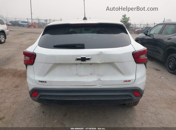 KL77LGEP4SC271582 2025 CHEVROLET TRAX Белый 