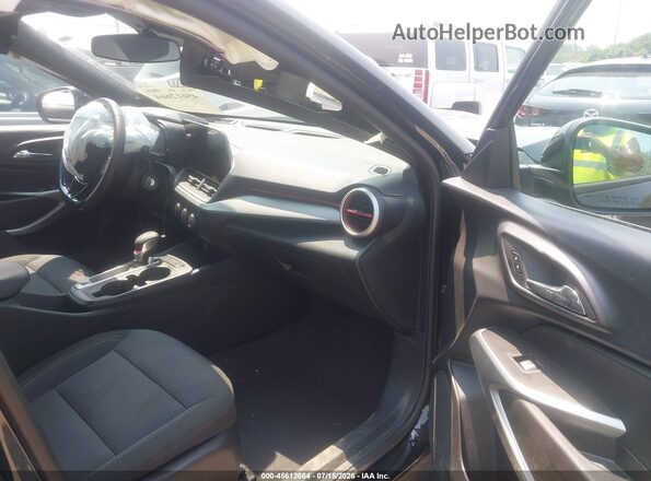 KL77LGEP5SC261465 2025 CHEVROLET TRAX Black Вид салону спереду