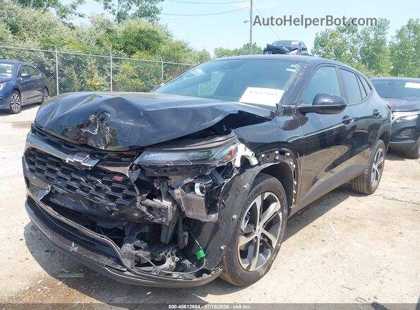 KL77LGEP5SC261465 2025 CHEVROLET TRAX Black Передня ліва чверть
