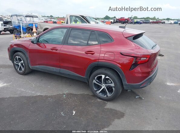 KL77LGEP7SC057539 2025 CHEVROLET TRAX Red Հետևի ձախ