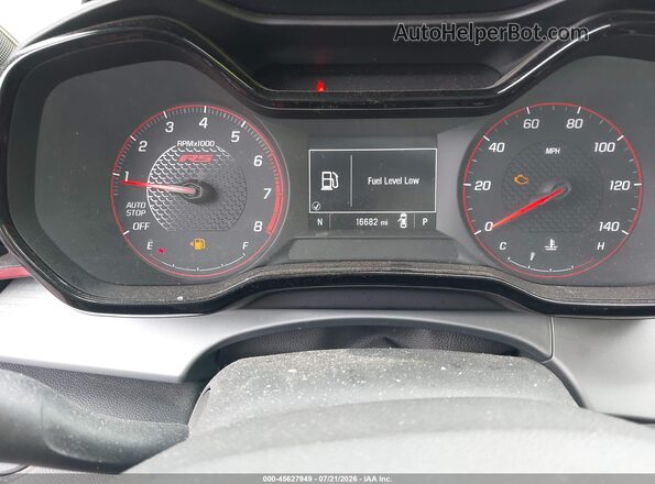 KL77LGEP7SC057539 2025 CHEVROLET TRAX Red Հետևի նստատեղերի տեսք