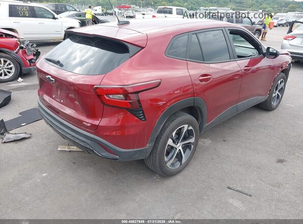 KL77LGEP7SC057539 2025 CHEVROLET TRAX Red Հետևի աջ
