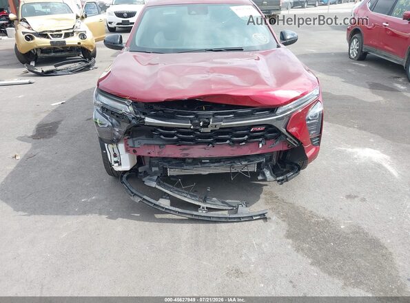 KL77LGEP7SC057539 2025 CHEVROLET TRAX Red Դիմացի տեսք