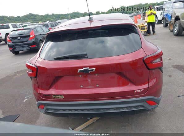 KL77LGEP7SC057539 2025 CHEVROLET TRAX Red 