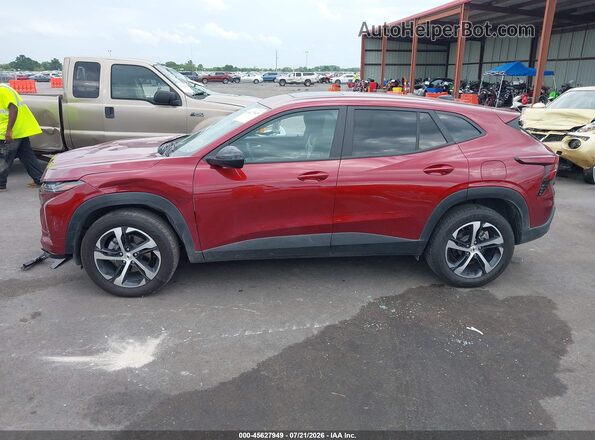 KL77LGEP7SC057539 2025 CHEVROLET TRAX Red 