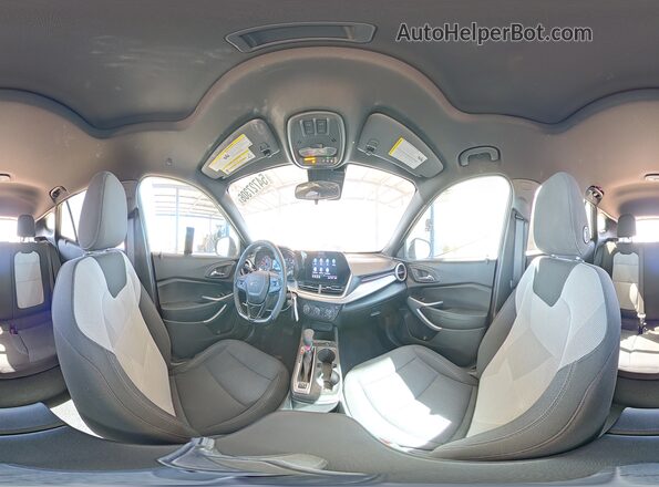 KL77LGEP8SC272301 2025 CHEVROLET TRAX Silver Vista de la etiqueta del VIN
