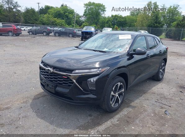 KL77LGEP8TC156582 2026 CHEVROLET TRAX Black Передня ліва чверть
