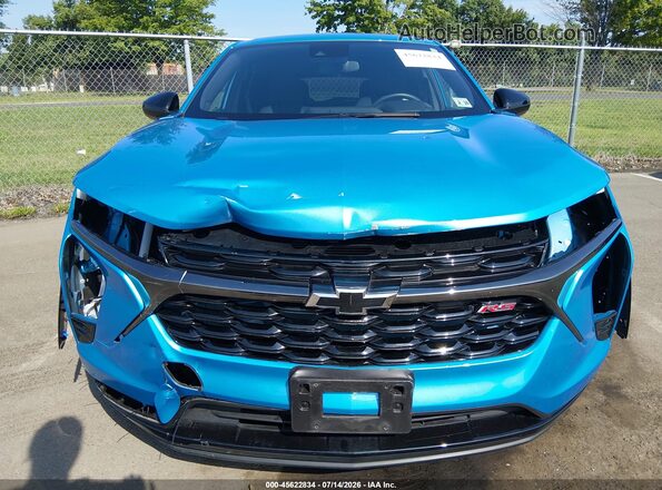 KL77LGEPXSC112985 2025 CHEVROLET TRAX Blue Widok z przodu