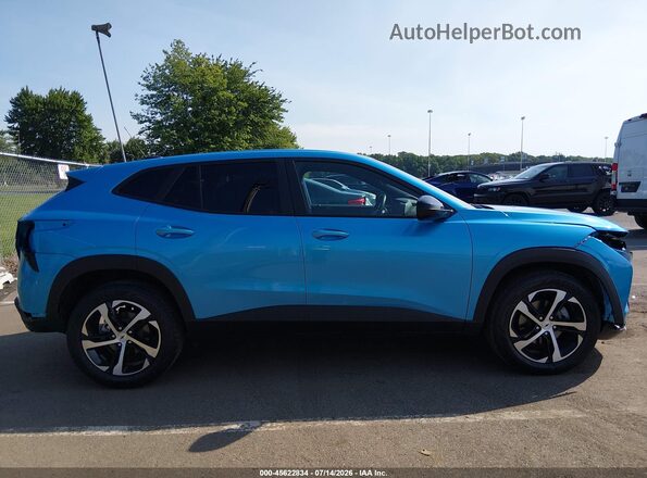KL77LGEPXSC112985 2025 CHEVROLET TRAX Blue Widok wnętrza z tyłu