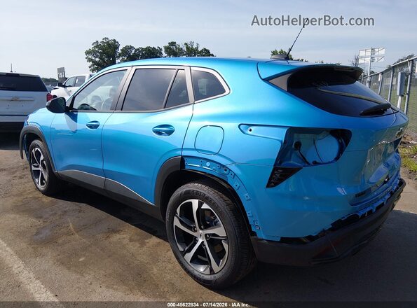 KL77LGEPXSC112985 2025 CHEVROLET TRAX Blue Tył lewy
