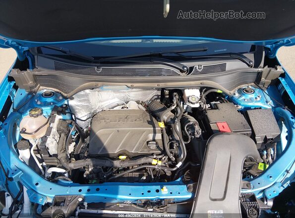 KL77LGEPXSC112985 2025 CHEVROLET TRAX Blue Widok z tyłu