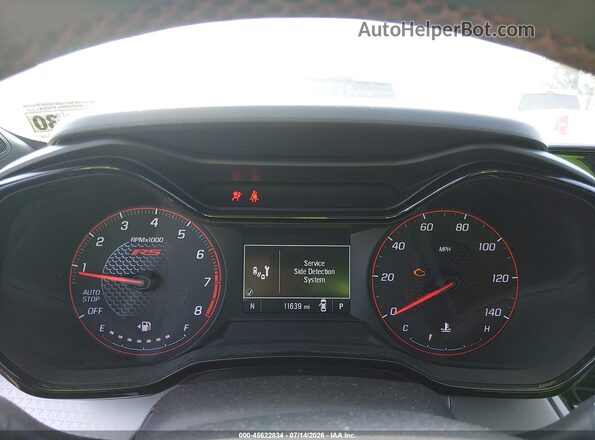 KL77LGEPXSC112985 2025 CHEVROLET TRAX Blue Widok tylnych siedzeń