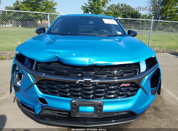 KL77LGEPXSC112985 2025 CHEVROLET TRAX Blue Widok zestawu wskaźników