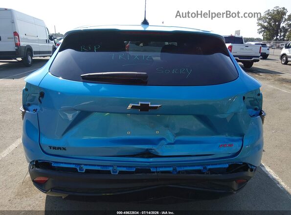 KL77LGEPXSC112985 2025 CHEVROLET TRAX Blue 