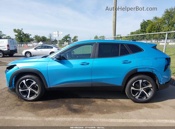 KL77LGEPXSC112985 2025 CHEVROLET TRAX Blue Widok wnętrza 360 stopni