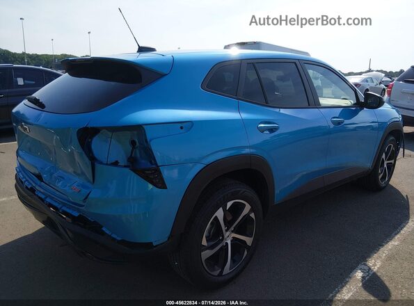KL77LGEPXSC112985 2025 CHEVROLET TRAX Blue Tył prawy