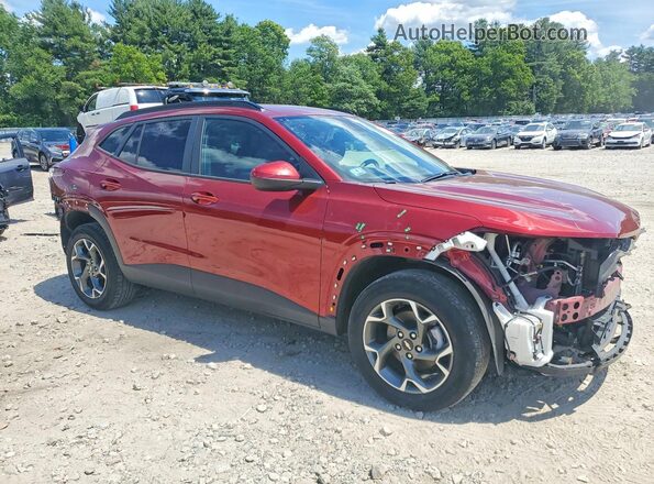 KL77LHE20RC011877 2024 CHEVROLET TRAX Red Przód prawy