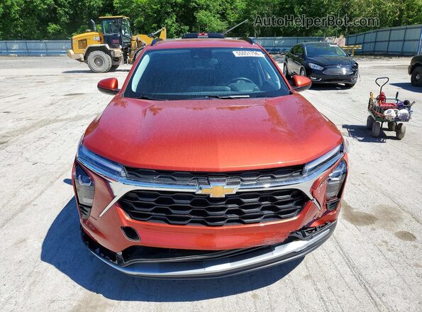 KL77LHE20RC058715 2024 CHEVROLET TRAX Red Front view