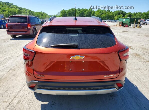 KL77LHE20RC058715 2024 CHEVROLET TRAX Red Rear view