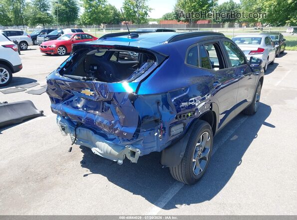KL77LHE20RC225106 2024 CHEVROLET TRAX Blue Հետևի աջ
