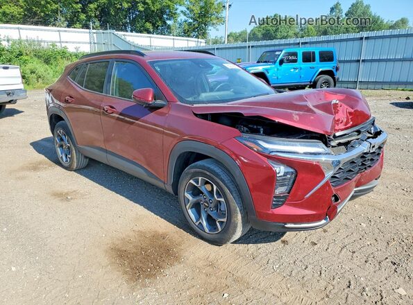 KL77LHE21RC118436 2024 CHEVROLET TRAX Red Առջևի աջ
