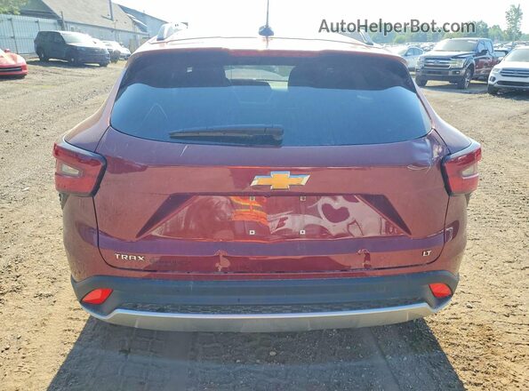 KL77LHE21RC118436 2024 CHEVROLET TRAX Red Հետևի տեսք