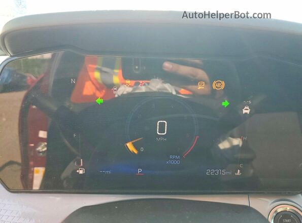 KL77LHE21RC118436 2024 CHEVROLET TRAX Red Սարքավորումների վահանակի տեսք