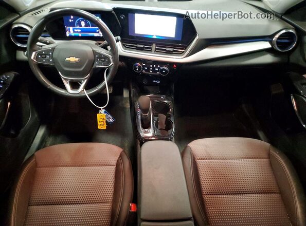 KL77LHE21RC203342 2024 CHEVROLET TRAX Gray წინა პანელის ხედი