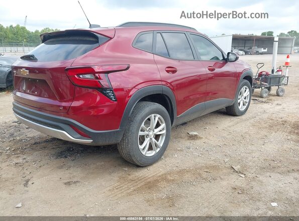 KL77LHE21RC243050 2024 CHEVROLET TRAX Красный Задняя правая четверть