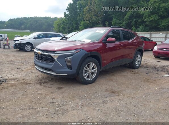 KL77LHE21RC243050 2024 CHEVROLET TRAX Красный Передняя левая четверть