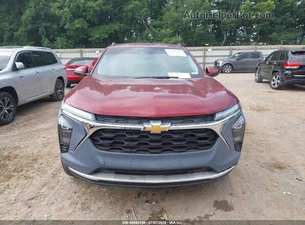 KL77LHE21RC243050 2024 CHEVROLET TRAX Красный Вид щитка приборов