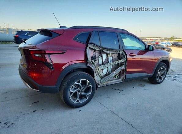 KL77LHE24RC009078 2024 CHEVROLET TRAX Red Задня права чверть