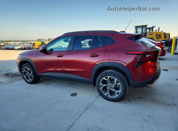 KL77LHE24RC009078 2024 CHEVROLET TRAX Red Задня ліва чверть