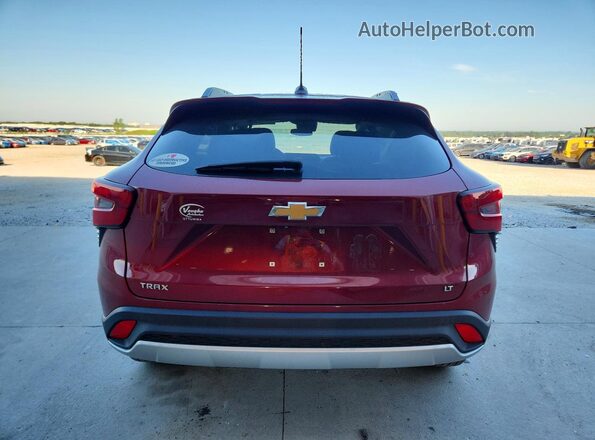 KL77LHE24RC009078 2024 CHEVROLET TRAX Red Вид ззаду