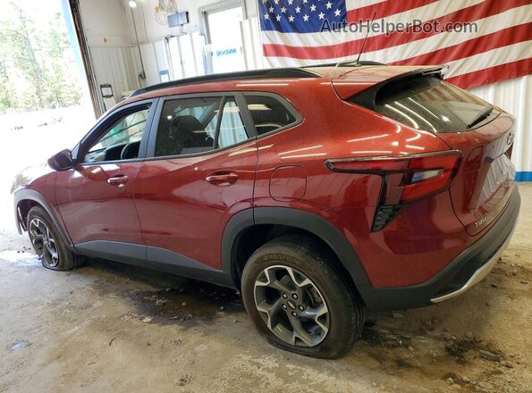 KL77LHE24RC065179 2024 CHEVROLET TRAX Red Задня ліва чверть