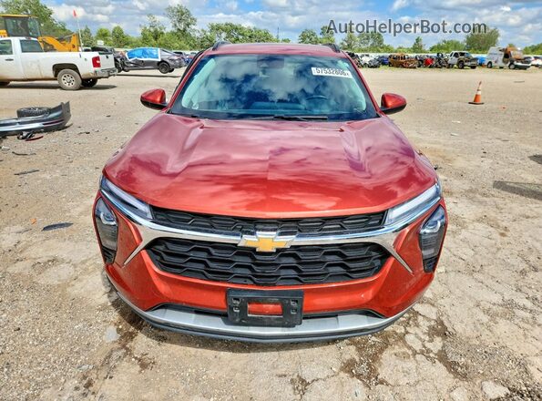 KL77LHE24RC117099 2024 CHEVROLET TRAX Orange Widok z przodu
