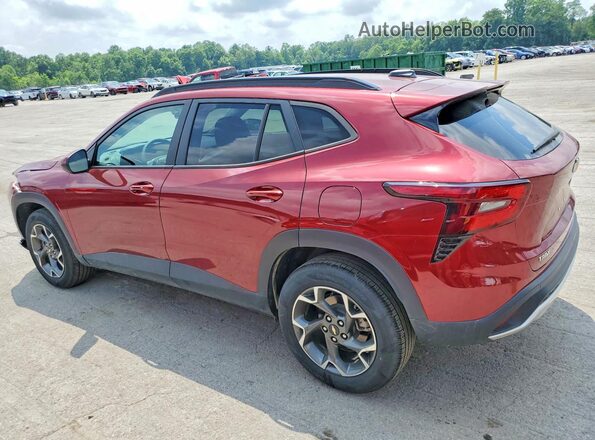 KL77LHE24RC242927 2024 CHEVROLET TRAX Red Հետևի ձախ
