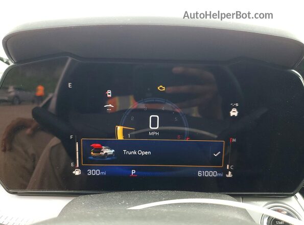 KL77LHE25RC026357 2024 CHEVROLET TRAX Серебряный Вид щитка приборов