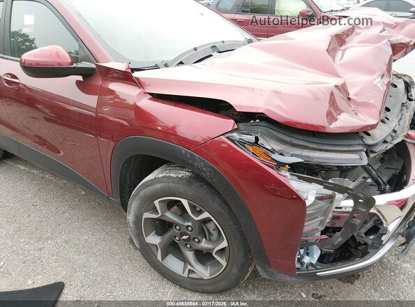 KL77LHE25RC053395 2024 CHEVROLET TRAX Красный Вид спереди