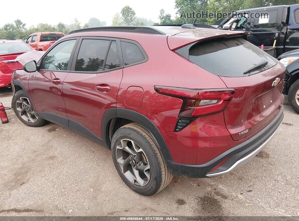 KL77LHE25RC053395 2024 CHEVROLET TRAX Красный Задняя левая четверть