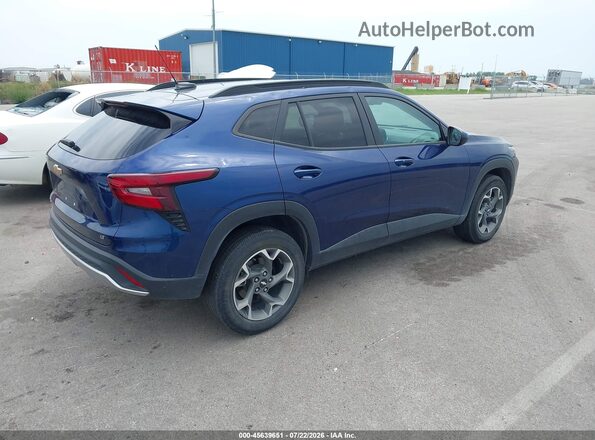 KL77LHE26RC036377 2024 CHEVROLET TRAX Blue Задня права чверть