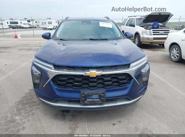 KL77LHE26RC036377 2024 CHEVROLET TRAX Blue Вид щитка приладів