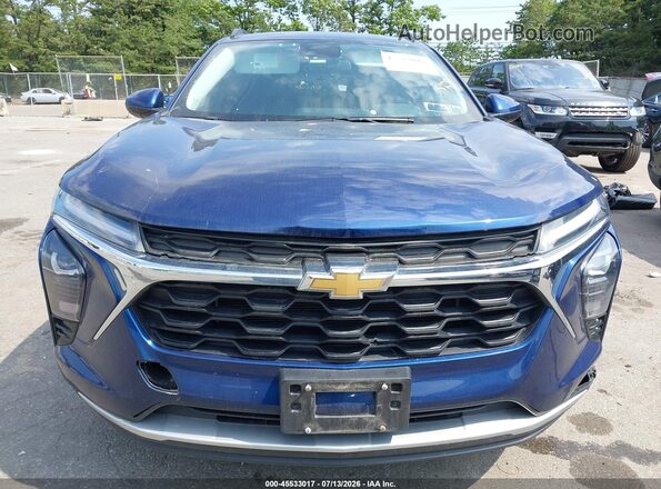 KL77LHE26RC040980 2024 CHEVROLET TRAX Blue Вид щитка приладів